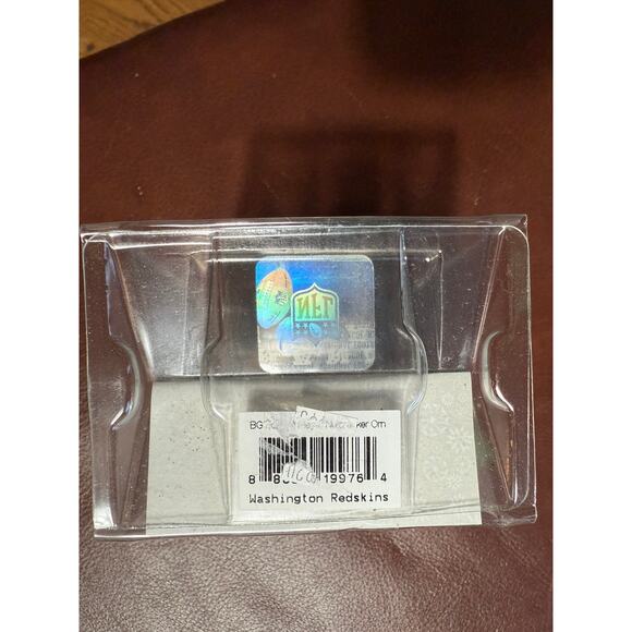 Washington Redskins Blown Glass Ornament Nutcracker NFL Licensed Rare NIB - Picture 8 of 9